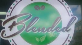 Cafe logo design for Blended Cafe