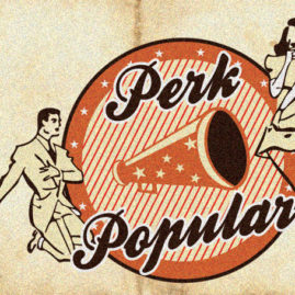 Business logo design for Perk Popular